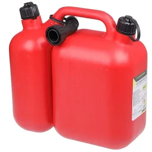 Kanister dwukomorowy na paliwo / olej, 5 + 2.5L Zwrot pieniędzy