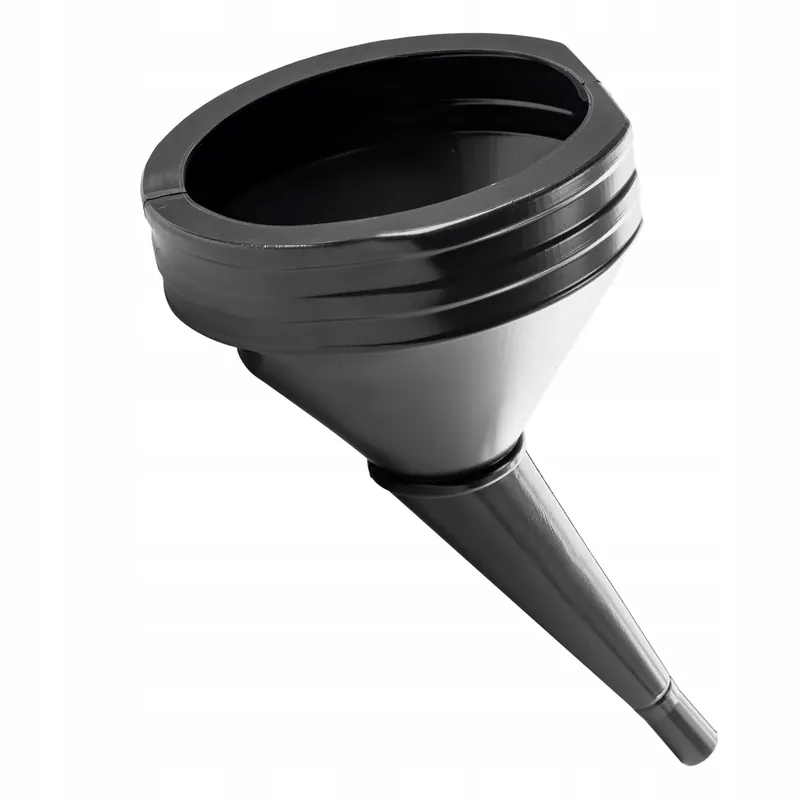 Popularny Lejek do paliwa cieczy benzyny duży gigant skośny 21 cm AMIO-02460