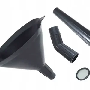 Lejek plastikowy, trzyczęściowy z sitkiem, czasza 210x135 mm, owalny Oryginalny