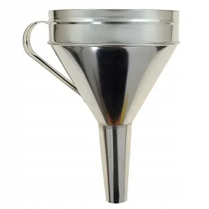 LEJEK METALOWY DO PALIWA OLEJU PROSTY Z SITKIEM SITKO METALOWE CZASZA 165mm Tylko dziś