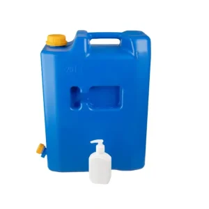 Rabat Kanister na wodę 20L z zaworem dozownik na mydło pojemnik