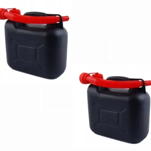 KANISTER PLASTIKOWY 20L ATEST PALIWO ROPA BENZYNA 2szt czarny Tani