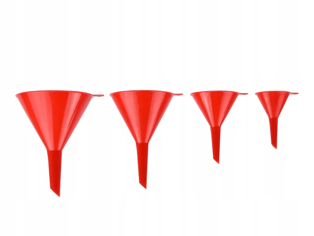 Ekspresowa dostawa LEJKI DO PALIWA OLEJU WODY 4 SZT GEKO G02152