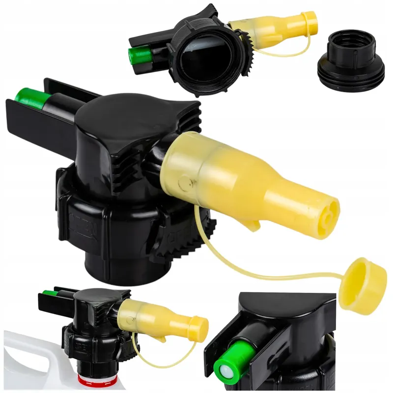 Darmowa dostawa System ułatwiający nalewanie z kanistra gwint 37mm Flow-Stop Granit