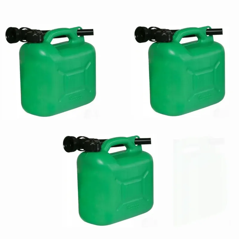 KANISTER NA PALIWO LEJEK OLEJ ATEST ZIELONY LEJEK KANISTRY ZESTAW 3szt 10l Tylko dziś