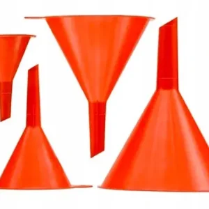 ZESTAW LEJKÓW LEJEK DO PALIWA WODY 4 SZT O9A66 LEJ Autentyczny