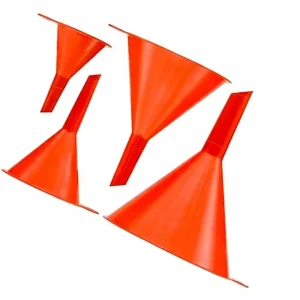 Nowość ZESTAW C6G15 LEJKÓW LEJEK DO PALIWA WODY 4 SZT LEJ