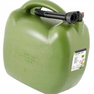 KANISTER PLASTIKOWY NA PALIWO 20L OWALNY KHAKI J9Q53 baniak do paliwa Wyprzedaż