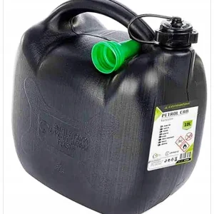 G8L82 KANISTER PLASTIKOWY NA PALIWO, 10L, OWALNY, CZARNY 0000-00 Tani