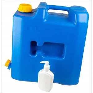 Z6M93 KANISTER NA WODĘ 15L Z ZAWOREM + DOZOWNIK NA MYDŁO 89978 Bezpieczna płatność