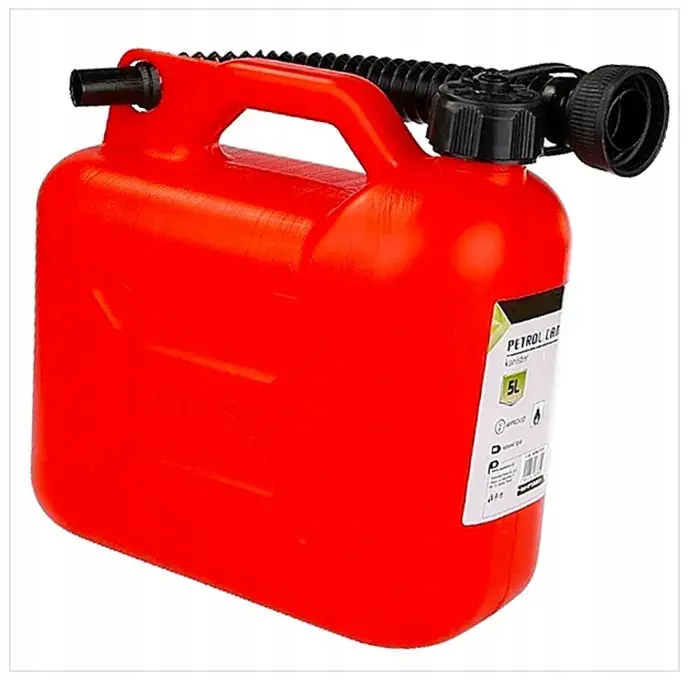 Z3Q84 KANISTER PLASTIKOWY NA PALIWO CZERWONY 5L 0000-00 Wysoka jakość