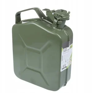 KANISTER METALOWY ZBIORNIK NA PALIWO OLEJ kanisterek do paliwa 5L Tylko dziś