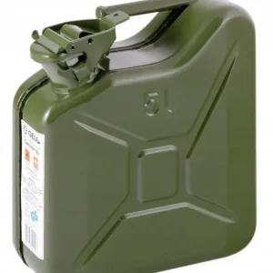 2 x KANISTER STALOWY ZIELONY RAL 6003 5L GELG Niska cena