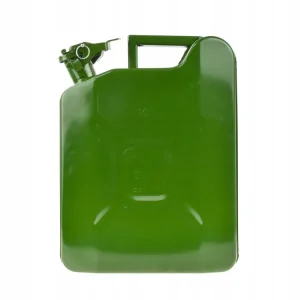 Nowość KANISTER METALOWY ZBIORNIK NA PALIWO BENZYNĘ 10L