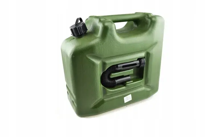 KANISTER 10l PLASTIKOWY KARNISTER PALIWO + LEJEK Nowość