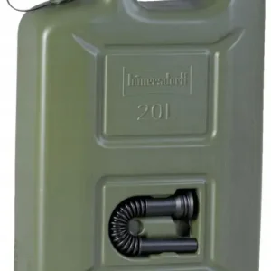 Ekspresowa dostawa Kanister 20L na paliwo benzynę plastikowy, rurka lejek Hunersdorff