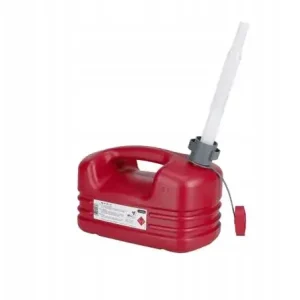 KANISTER PLASTIKOWY NA BENZYNĘ 5L Rabat