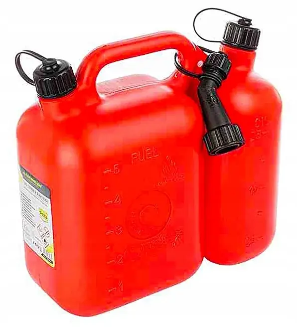 5 +2.5L KANISTER DWUKOMOROWY NA PALIWO/OLEJ W8M34 Szybka dostawa