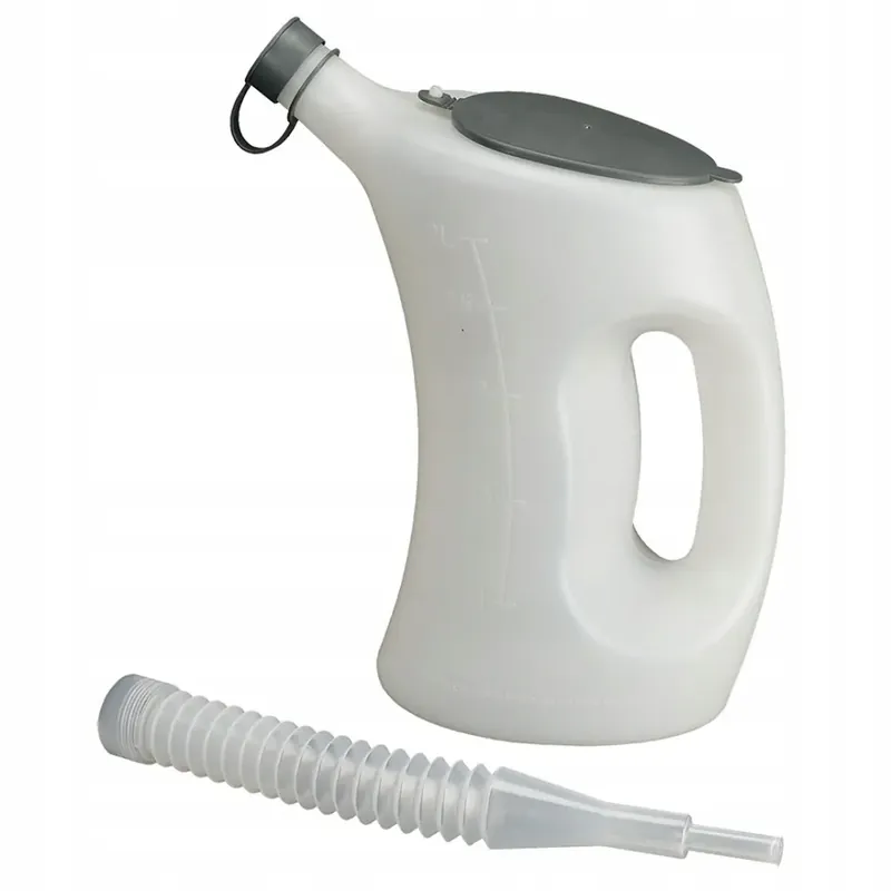 Ekspresowa dostawa Naczynie Pomiarowe Z Pokrywką-Fla-Pe, Białe, Przezroczyste, 3 L