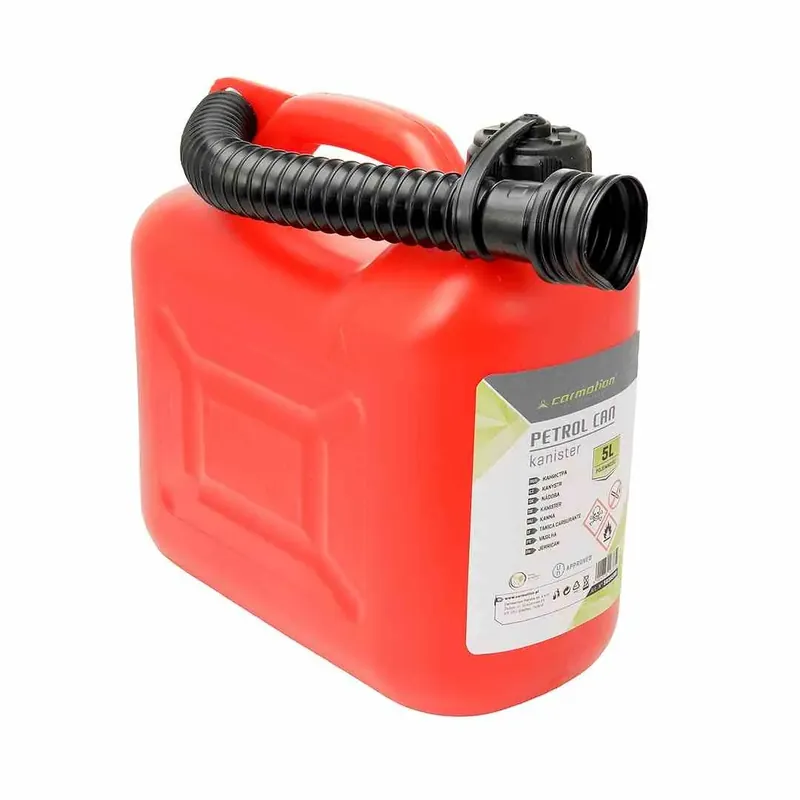 Kanister Plastikowy Na Paliwo, 5L, Czerwony Oferta