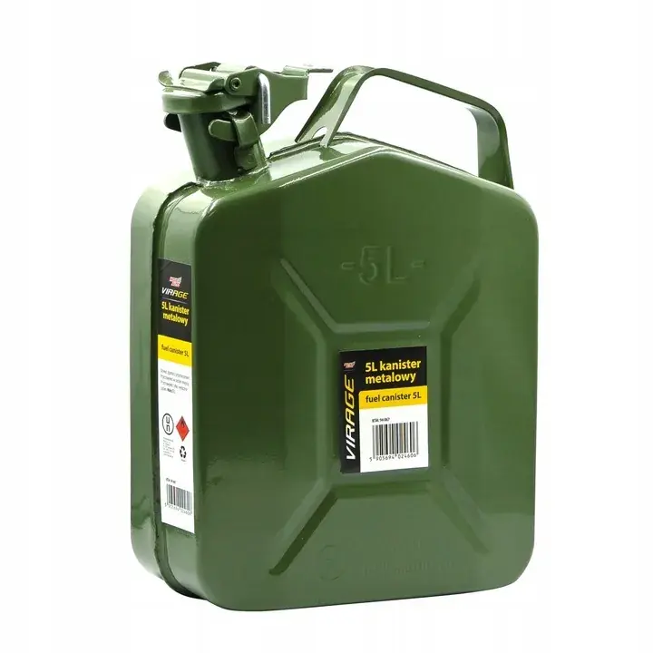 Oferta KANISTER METALOWY NA PALIWO BENZYNĘ VIRAGE 5L CERTYFIKAT UN ZIELONY