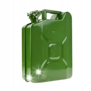 Zamów teraz KANISTER NA PALIWO PŁYNY METALOWY BLASZANY 10L 282x130x390 MM ZBIORNIK GEKO
