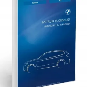 Niska cena Bmw X3 Plug-In 2022-2025 Instrukcja obsługi Polski