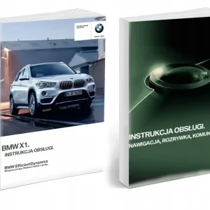 Nowość BMW X1 F48 2015-2019 +Navi Instrukcja Obsługi