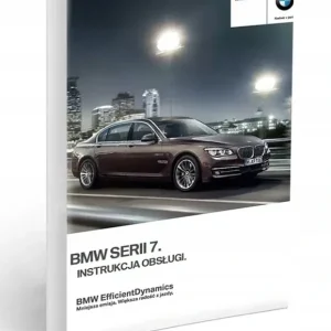 Darmowa dostawa BMW 7 F01 F02 17 wersji Instrukcja Obsługi /2012/