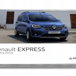 Ekspresowa dostawa Renault Express Instrukcja Obsługi+ks. Serwisowa