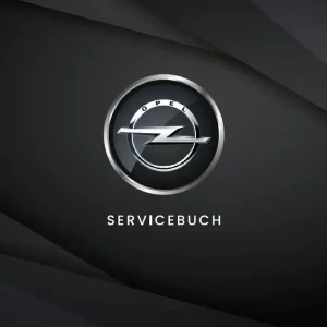 OPEL książka serwisowa 16 przeglądów NIEMIECKA Oryginalny