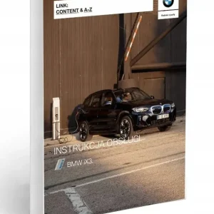 Szybka dostawa Bmw iX3 2022 - 2024 lifting Instrukcja obsługi Polski