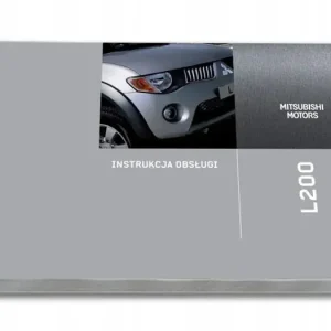 Mitsubishi L200 2006 - 2012+Radio Instrukcja Obsłu Popularny