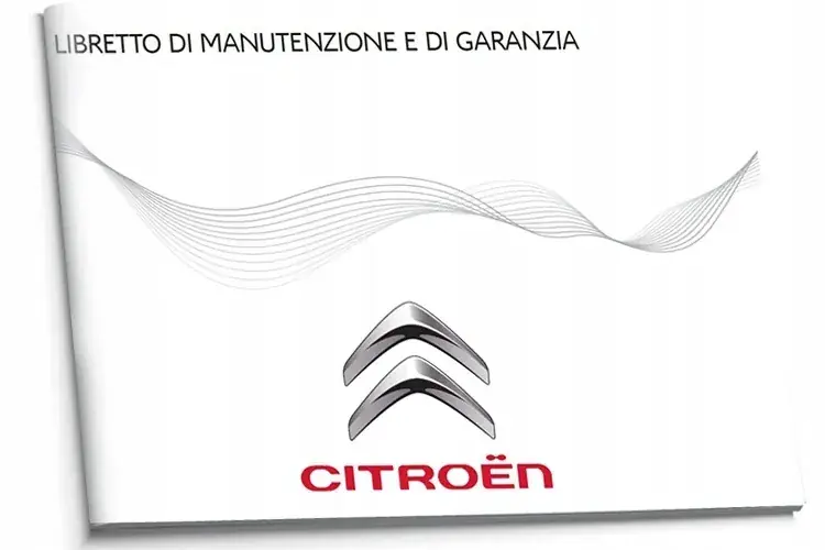 Citroen Włoska Książka Serwisowa 2015-2017 Autentyczny