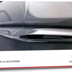 Kup teraz Citroen Fińska Książka Serwisowa 2010-2012