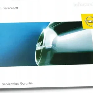 Darmowa dostawa Opel Niemiecka Książka Serwisowa 64str