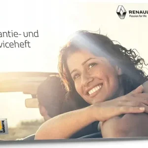 Renault Niemiecka Książka Serwisowa 4 Modele Bezpieczna płatność