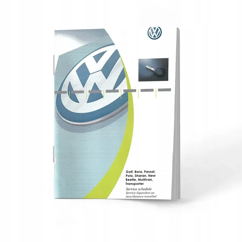 VW Volkswagen Angielska Książka Serwisowa 8 modele Autentyczny