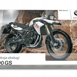 Bezpieczna płatność BMW F 800 GS Motocykl Instrukcja Obsługi+ks.serwisowa Polski