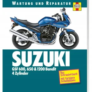 INSTRUKCJA NAPRAW MOTOCYKLA SUZUKI GSF600/650/1200 Tylko dziś