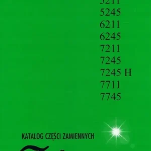 Ekspresowa dostawa KATALOG CZĘŚCI CIĄGNIK ZETOR 5211 5245 6211 6245 7211 7245 7245H 7711 7745