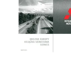 Tani MITSUBISHI POLSKA KSIĄŻKA SERWISOWA