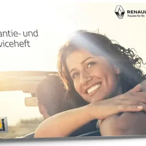 Wysoka jakość RENAULT NIEMIECKA KSIĄŻKA SERWISOWA 4 MODELE