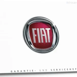 Darmowa dostawa FIAT CZYSTA NIEMIECKA KSIĄŻKA SERWISOWA