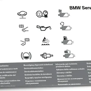 Bezpieczna płatność BMW CZYSTA KSIĄŻKA SERWISOWA 2008-2021