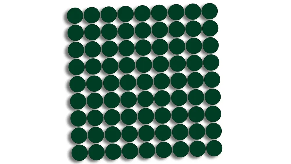 Ekspresowa dostawa Wycinane naklejki KÓŁKA KROPKI GROSZKI - 81 sztuk ciemny zielony