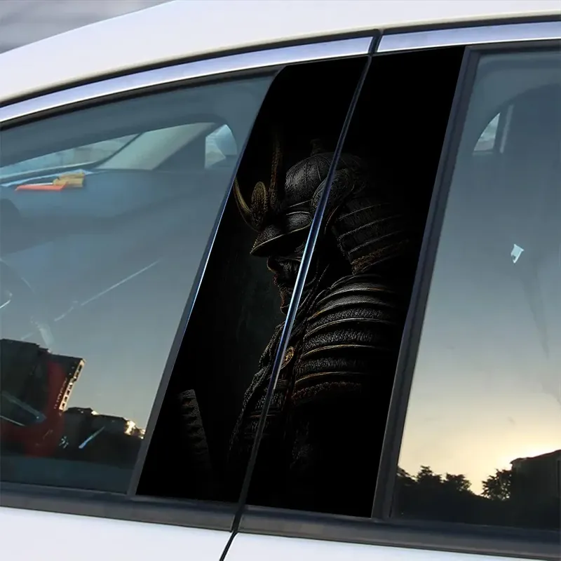 NAKLEJKA NA SŁUPEK AUTA "STARY SAMURAJ" FOLIA PREMIUM 50x25 Zamów teraz