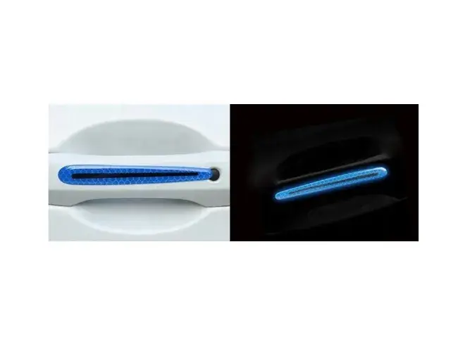 Tylko dziś NAKLEJKI NA SAMOCHÓD FOLIA OCHRONNA POD KLAMKI SAMOPRZYLEPNE 3D Carbon Nieb