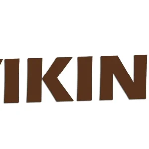 Wycinana naklejka VIKING NAPIS do Saab Scania Volvo ciemny brązowy Ostatnia szansa