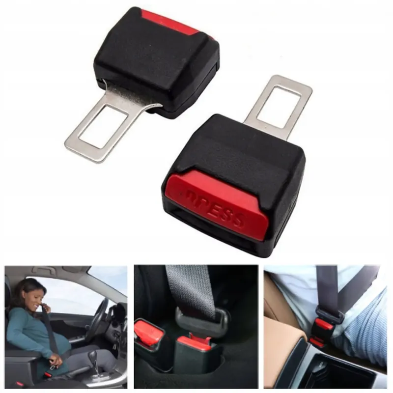 Ekspresowa dostawa ZAŚLEPKA DO PASÓW BEZPIECZEŃSTWA ADAPTER WTYK PASA DO SAMOCHODU AUTA 2szt
